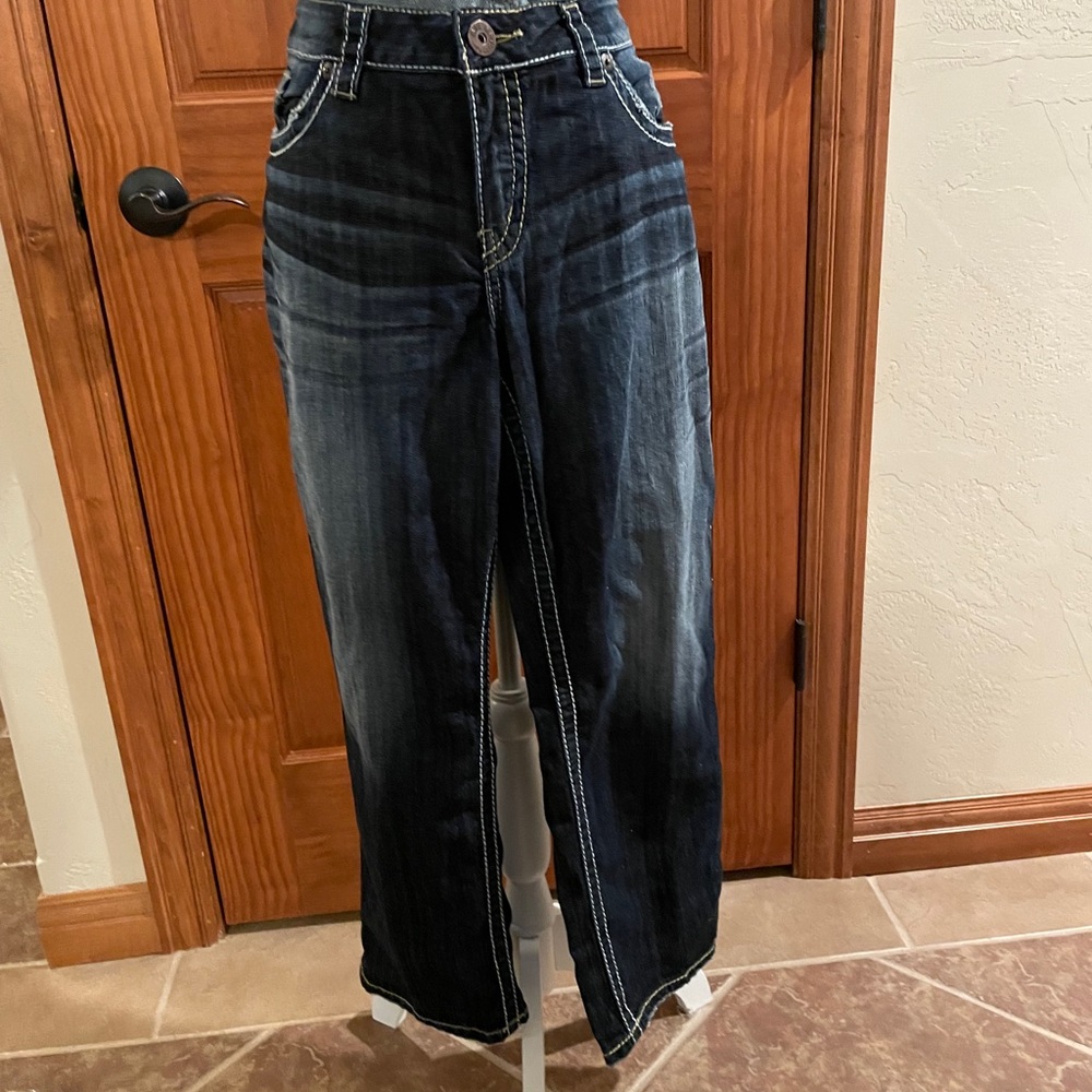 Silver Jeans Dark Wash Flare Women's Jeans